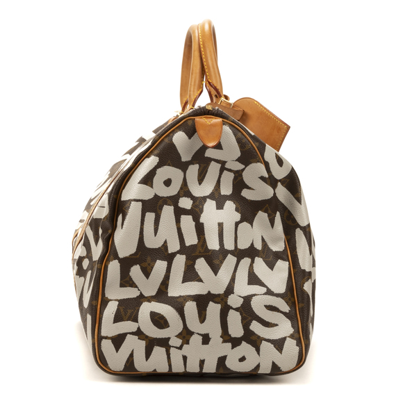 Louis Vuitton Ltd. Ed. Stephen Sprouse Graffiti Keepall 50 - Picture 5 of 8